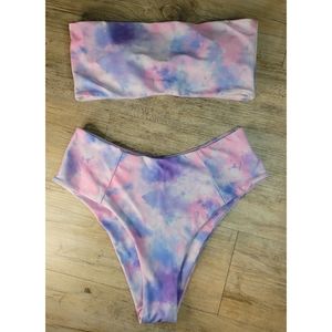 Women's Shein two piece bathing suit, size M.